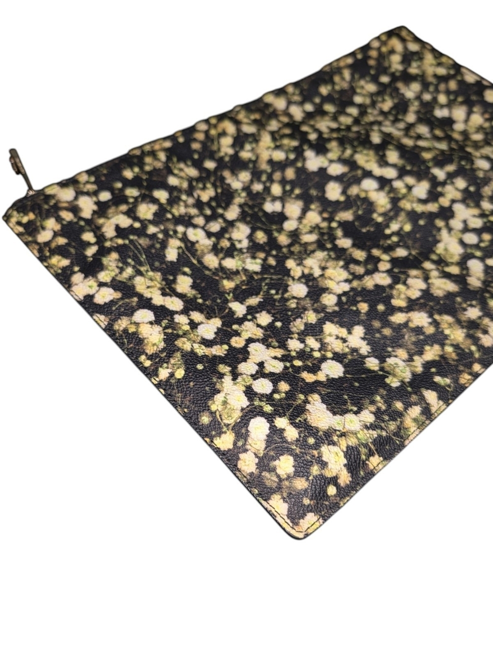 Givenchy Gypsophila Floral Black & White Pouch Clutch - Picture 6 of 8